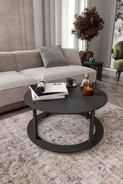 Hanah Home Hole Round - Black